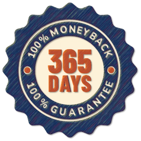 365 Days Money Back Guarantee